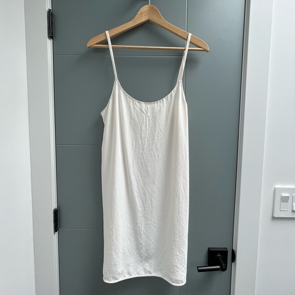 Everlane Japanese GoWeave Mini Slip Dress